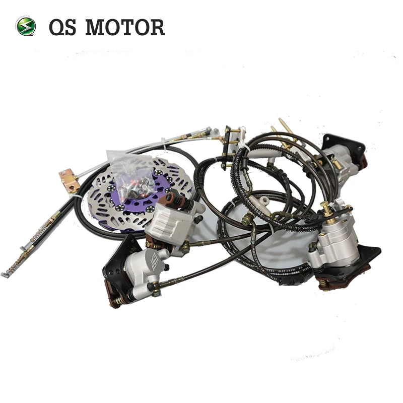 QSMOTOR 4wd 8000W 273 50H V3 бесщеточный Электрический автомобильный концентратор комплекты для преобразования двигателей для тяжелых автомобилей