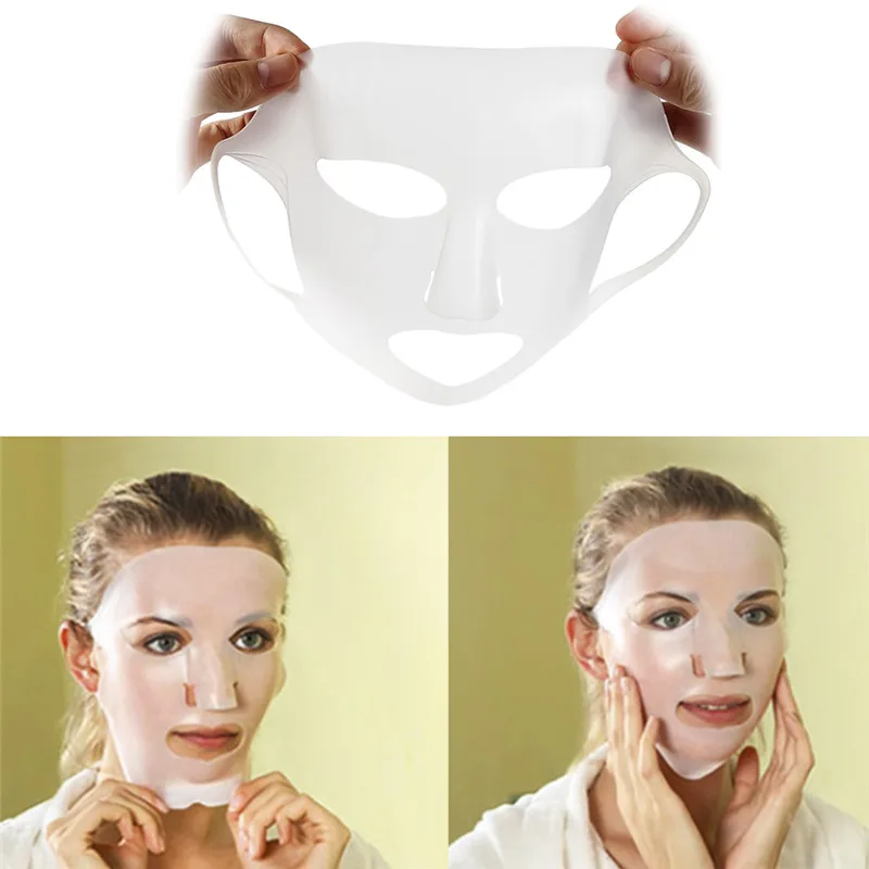 

1PCS Private Label Face Skin Care Tools Silicone Reusable Facial Mask To Enhance Moisturizing Beauty Facial Care Tools