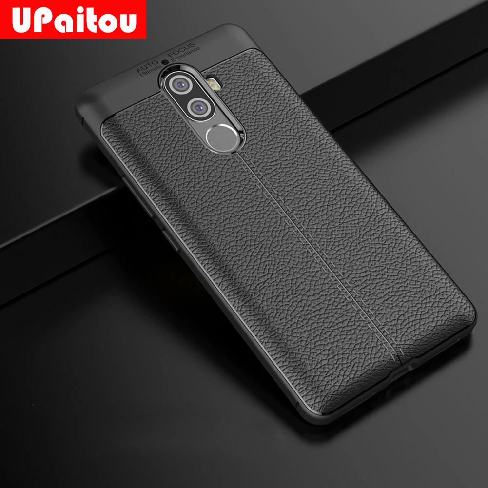 

UPaitou Dermatoglyph Soft TPU Case for Lenovo K8 Note 5.5inch Leather Texture Silicone Fittd Back Cover for Lenovo K8Note Case