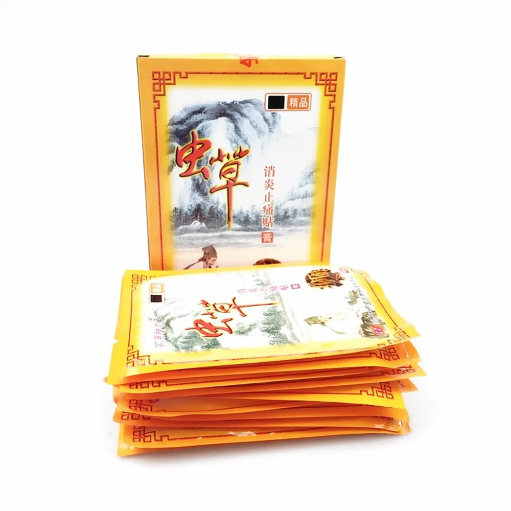 

Chinese Medicine Cordycep Essential oils plasters, arthritis medicine Pain Relief Plaster, Active Meridians Heating Paste 1bag