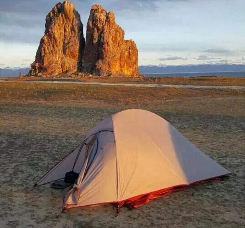 

Naturehike20D silica cloth bunk outdoor tent. 2 person tent. Camping, traveling, hiking, outdoor survival, adventure, recreation