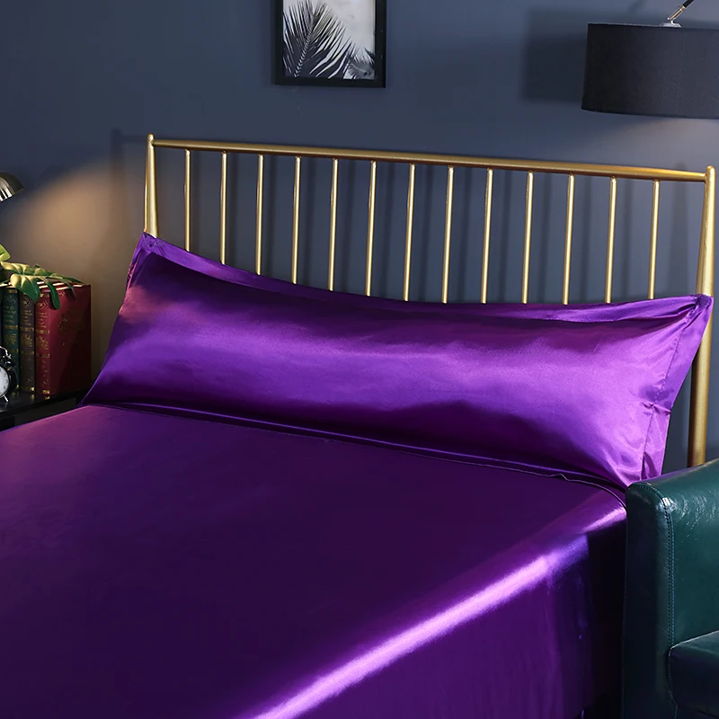 Разноцветный дизайнерский длинный Чехол для подушки из искусственного шелка и сатина, наволочка для подушки, чехол для подушки для здорового стандарта 48*120 см/48*150 см# sw - Цвет: -DFX-ZT-zi