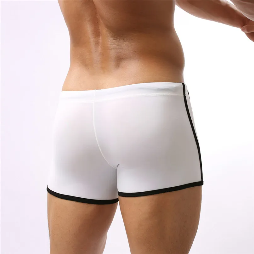 Mens Sexy Briefs Swimwear Running shorts Beach Underwear Trunk Underpants Swim Casual Quick-drying Swimwear New #2J19 (18)