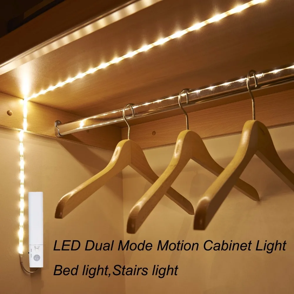 DBF Under Lighting, Battery Operated Motion Activated LED Strip