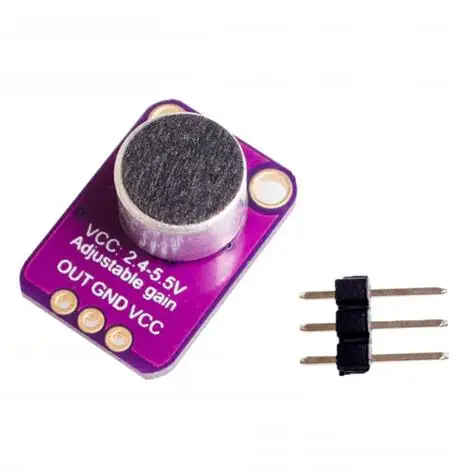GY-MAX4466 electret микрофонный усилитель MAX4466 Регулируемый Модуль-усилитель |