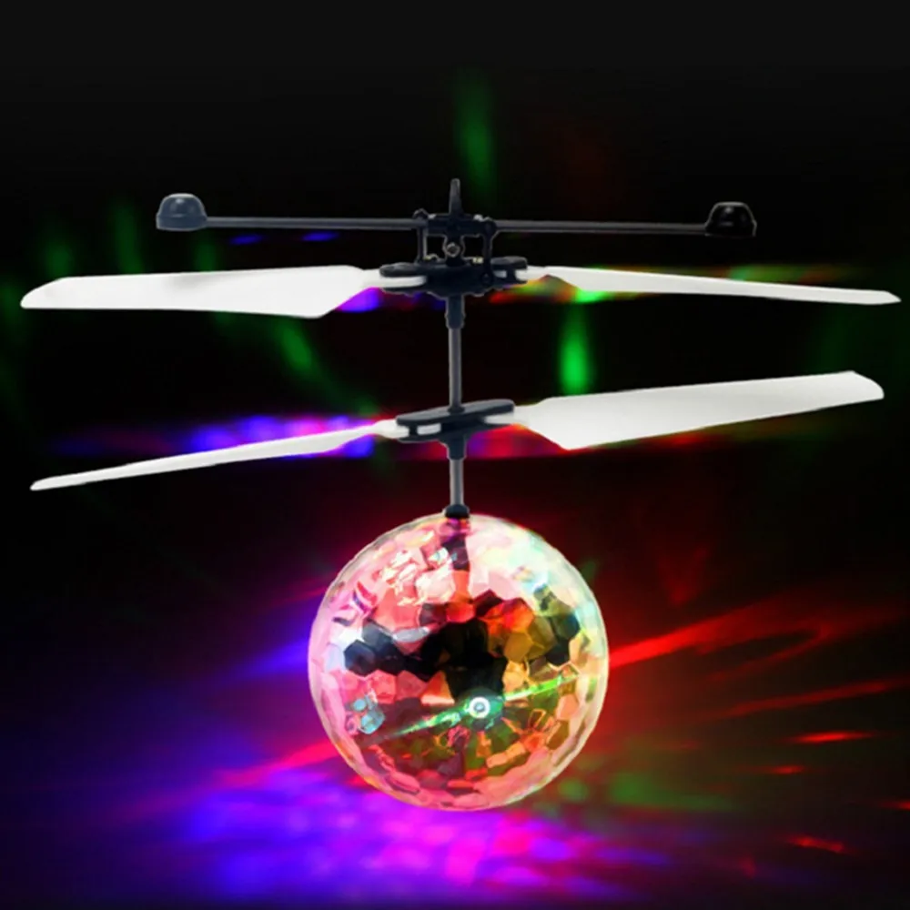 Вспышка летающий шар вертолет Индукционная красочная лампа RC мини-Дрон светильник воздушный шар сверкающий светодиодный светильник ing игрушка для детей