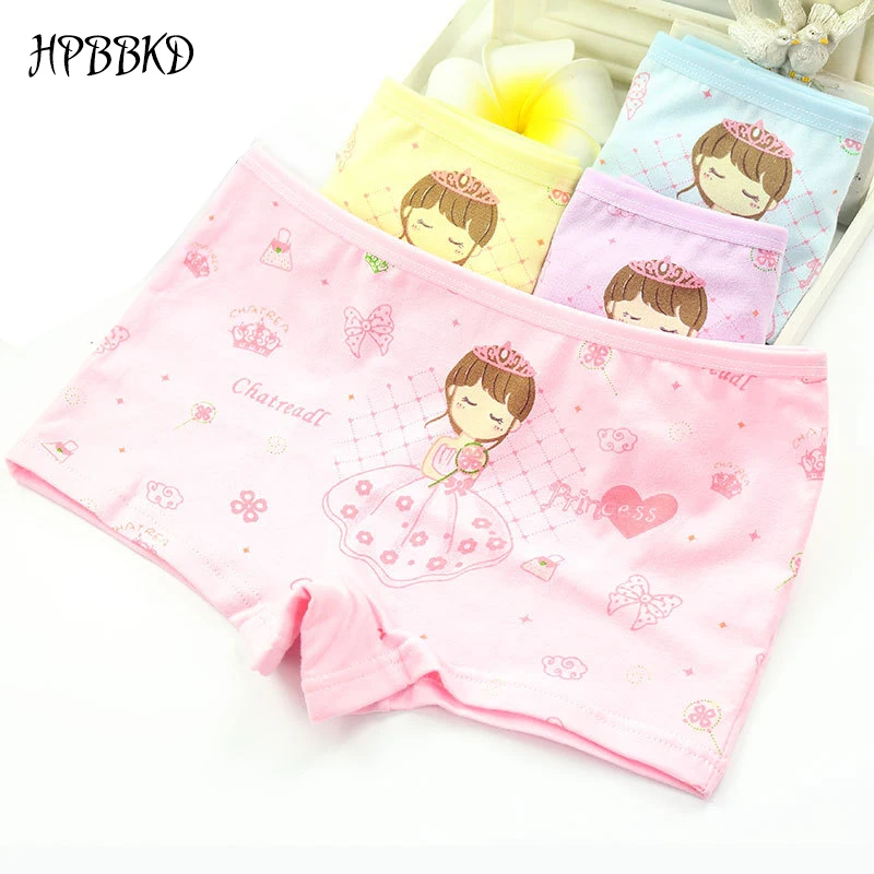 

HPBBKD Girl's Underwear Children kids Panties Girls' Briefs Female Child Underwear Baby Girl Panty Boxer For 2-10 Years GU188