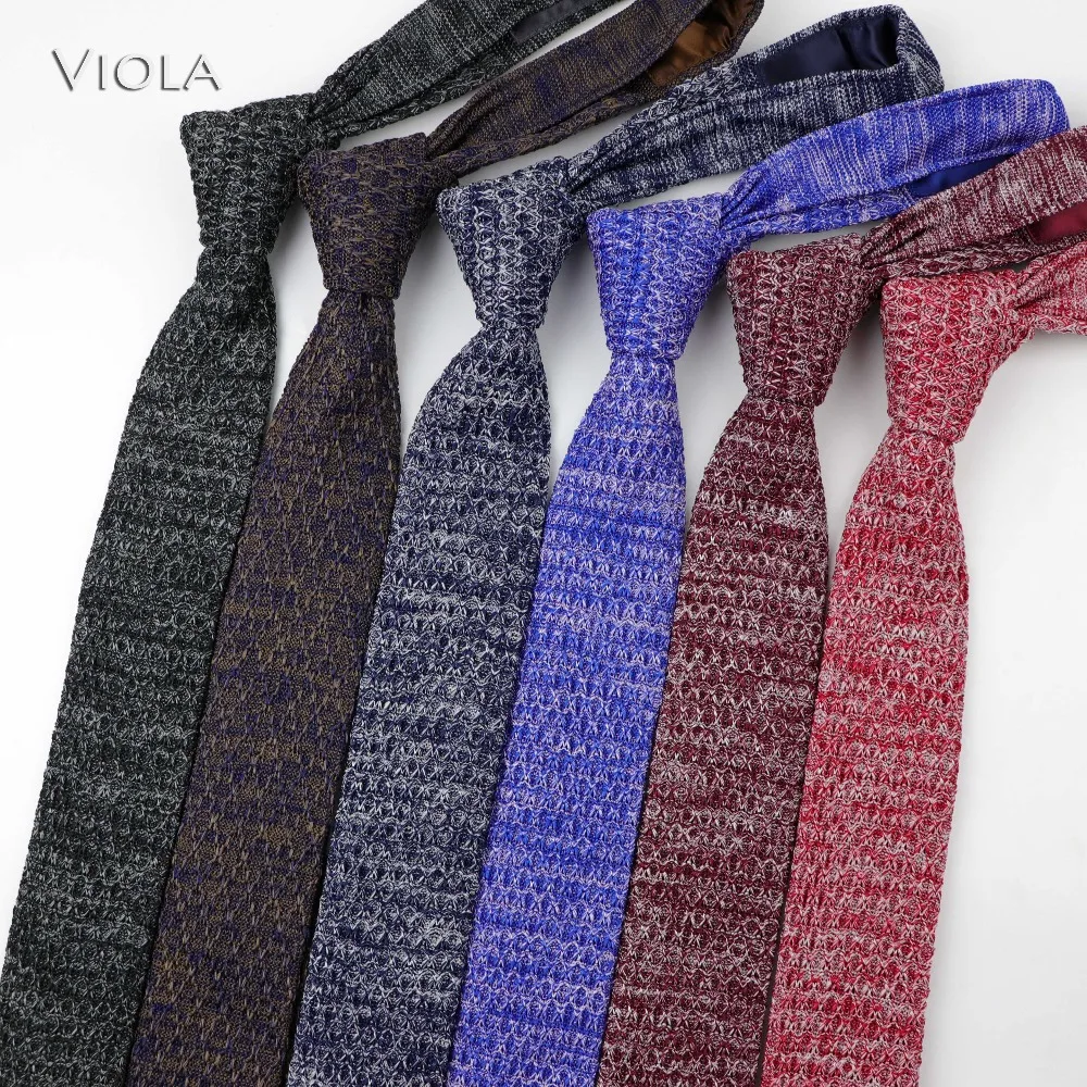 

Solid Striped plaid Knit Neck Tie Concise Business stylish Tie Quality Men Tuxedo Banquet Dinner Party Gift Fashion Accessory
