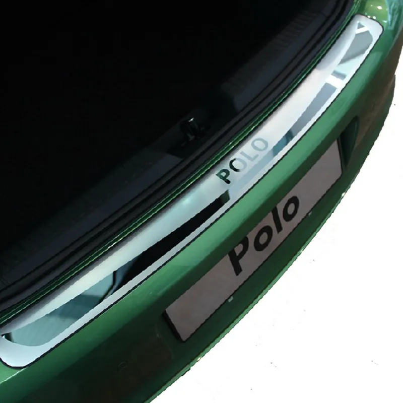 

Protective Pad On The Rear Trunk Trim Lid Threshold rear door sill For Volkswagen POLO