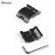 2 шт./пара 45 градусов побочный Пикатинни 20 мм Ультра низкий профиль смещение рельс прицела для Red Dot, прицел, фонари