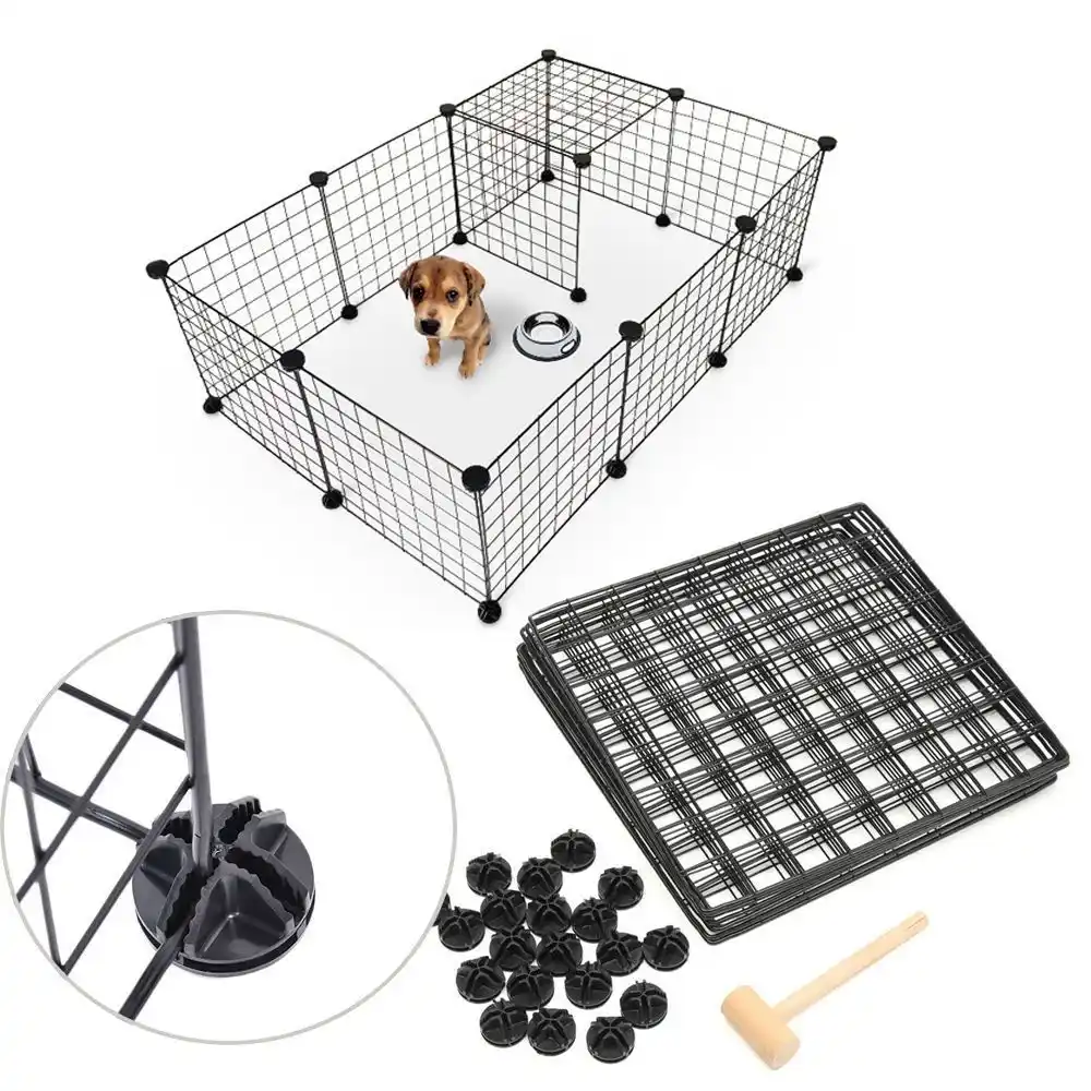 Pet Playpen Bunny Cage Fence Diy Small Animal Exercise Pen Crate