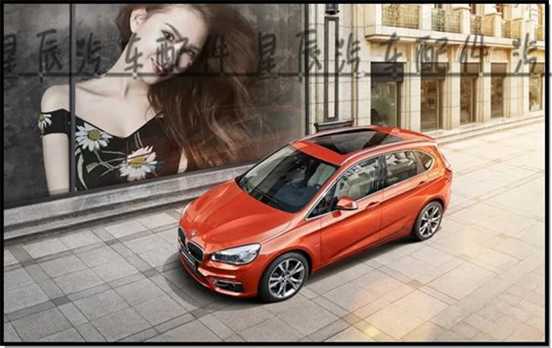 Алюминиевый сплав Багажник На Крышу для BMW F45 2 серии active Tourer 218i 220i балка рельсов поддержки для багажа top Cross bar Rack Rail