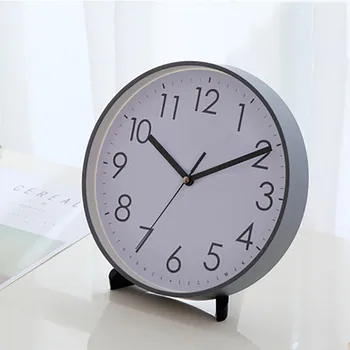 

Table Clock Desktop Vintage Pendulum Clock Electronic Desk Clock Peque Digital Desk Clocks Office Decoration Desk WZH008