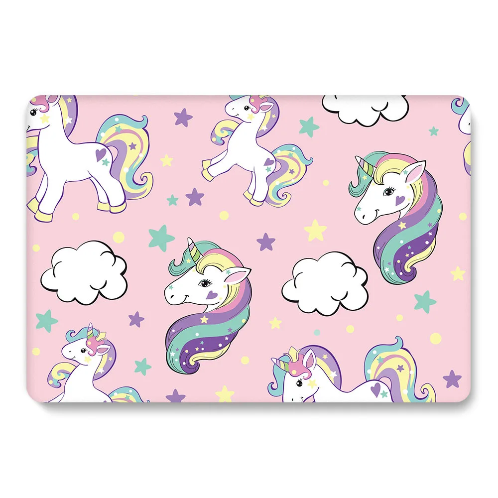 Новый чехол для ноутбука ZAIWJ MacBook Air Retina Pro 11 12 13 3 15 Mac New с сенсорной панелью и