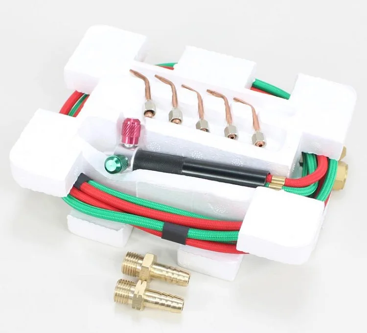 

New Oxygen Acetylene Gun with Adapter Gold Jewelry Micro Mini Gas Little Torch Welding Soldering Gun kit