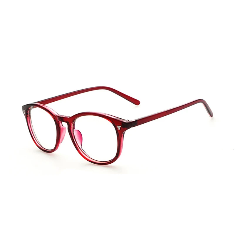 Spectacle Classic Women Round Eyeglasses Frame Brand Designer Fashion Men Nail Decoration Optical Glasses Reading Glasses