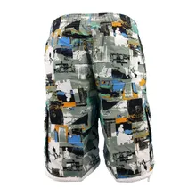 Укороченные штаны Для мужчин лето Повседневное 3D печатных пляжное рабочие модные Для мужчин короткие брюки для мальчиков шорты Штаны# 6C