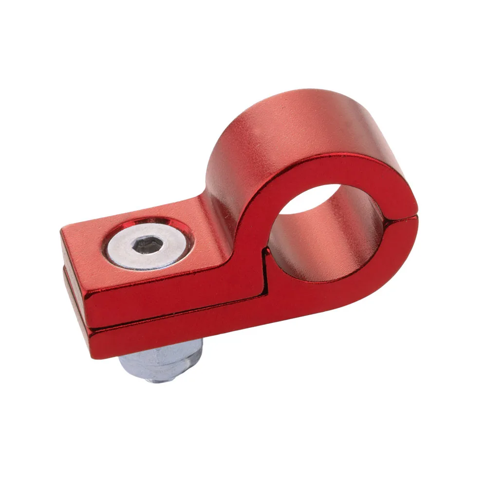 WILLIN Billet Aluminum Line P Clamps P Clips To Suit I.D. 12.7MM 1/2" Tubing Line WLJN02-05 Gold/Purple/Red/Blue/Silver/Black aluminum line clamps