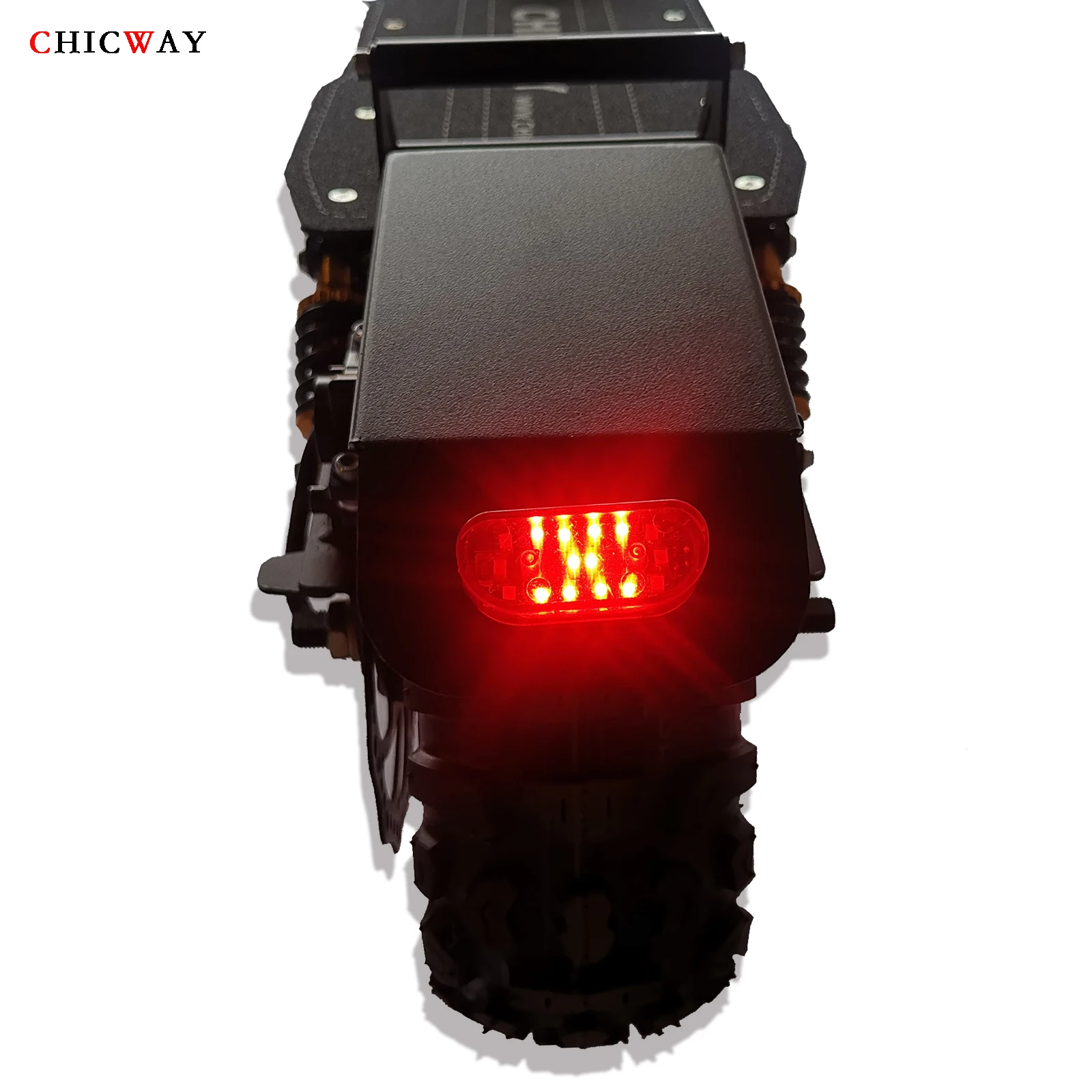 Новинка 2020 Электрический скутер CHICWAY knight 11 дюймов двойной привод и масляная