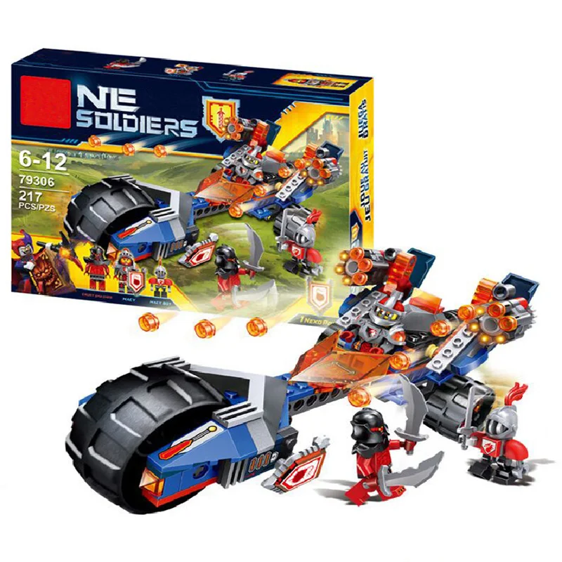 

70319 Knight Macy's Thunder Mace Crust Smasher Building Bricks Blocks Sets Kids Toys Compatible Lepine 79306 Nexus Knights
