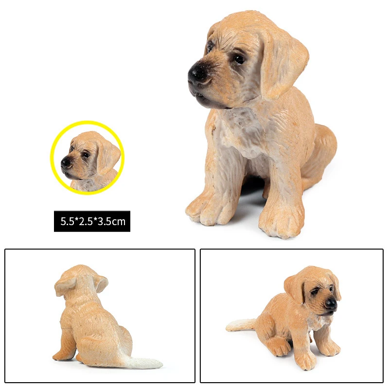 33 Styles Action&Toys Figure Small Mini Family Animal Cute Pet Dog Model Collectible Doll Figure For Kid Children's Gift