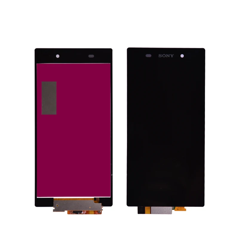 Для sony Xperia Z1 L39H C6902 C6903 ЖК-дисплей и кодирующий преобразователь сенсорного экрана в сборе с рамкой или без рамки клей AAA Качество - Цвет: lcd no frame Black