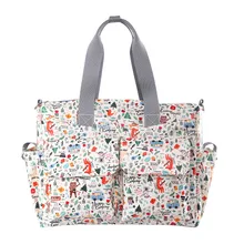 Многофункциональные Пеленки сумки Мумия Hobos мультфильм лиса младенческой подгузник пеленания мешок для беременных большая емкость дорожная сумка MBG0267