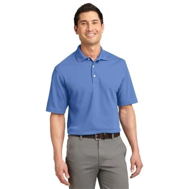 Port Authority TLK455 Mens Rapid Dry Polo T-Shirt Riviera Blue - 2XL Tall