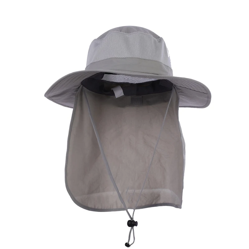 bucket hat with neck cover