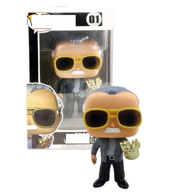 

New Arrivals Marvel Toys Stan Lee QUAKE Vinyl Action Toy Figures Collectible Model Toys for Children Birthday Party Gift