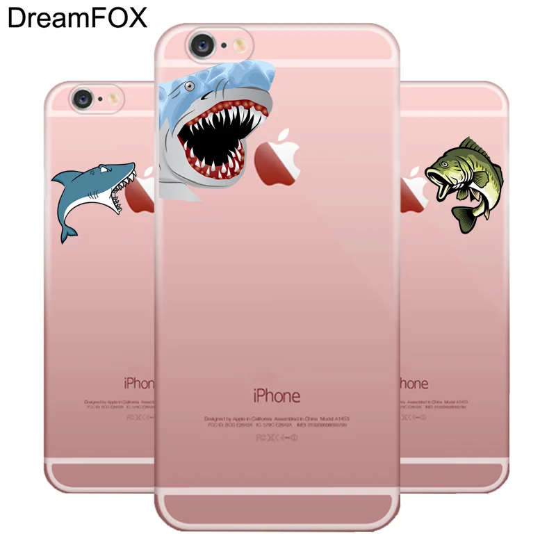 M193 Cool Fish Soft TPU Silicone Case Cover For Apple iPhone 11 Pro X XR XS Max 8 7 6 6S Plus 5 5S SE 5C 4 4S |