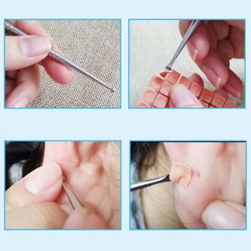 

JETTING Acupuncture Point Probe Stainless Steel Auricular Point Pen Beauty Ear Reflex Massage Needle Detection Health Care