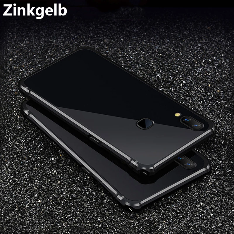 

For Vivo Nex A Case Cover Luxury Metal Aluminum Alloy Hard Plastic Protective Armor Phone Case for Vivo Nex S Back Cover Fundas