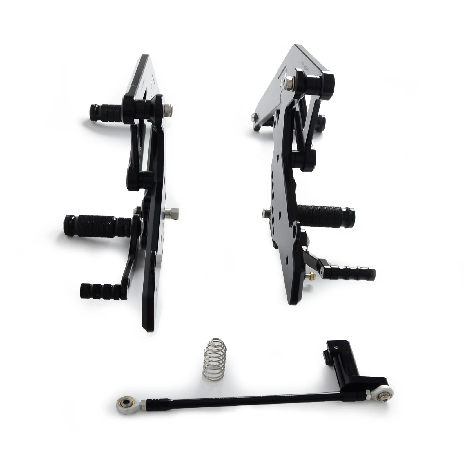 NICECNC мотоцикл Rearset регулируемая подножка подножки для Kawasaki Ninja 650 EX650 ER 6N ER6N 6F ER6F 2012