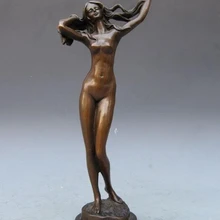 USPS в США S3317 Искусства Бронзовый& Мраморный шарм фантазия Обнаженная скульптура