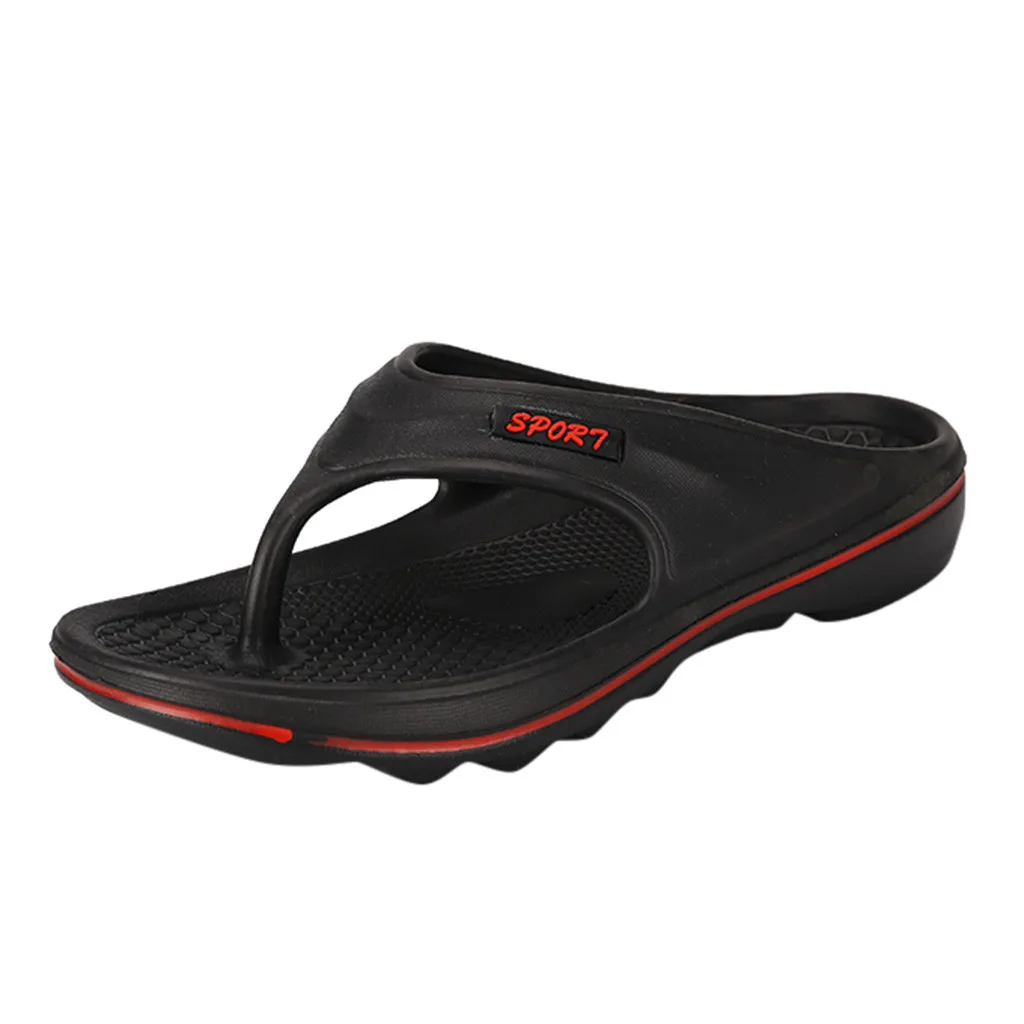 

High Quality Summer Men Shoes Men's Summer Pure Colour Flip Flops Shoes Sandals Male Slipper Flip-flops high quality #531
