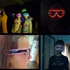 Flashing Glasses EL Wire LED Glasses Glowing Party Supplies Lighting Novelty Gift Bright Light Festival Party Glow Sunglasses ► Photo 2/6