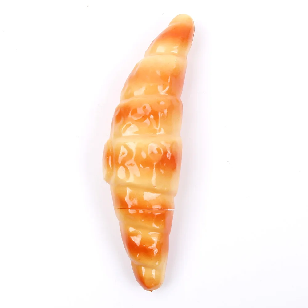 Забавный Пицца в шаре ручка Творческий имитационный хлеб шариковые ручки канцелярские материал для магнитов на холодильник для офиса письменные принадлежности расходные материалы - Цвет: Croissant