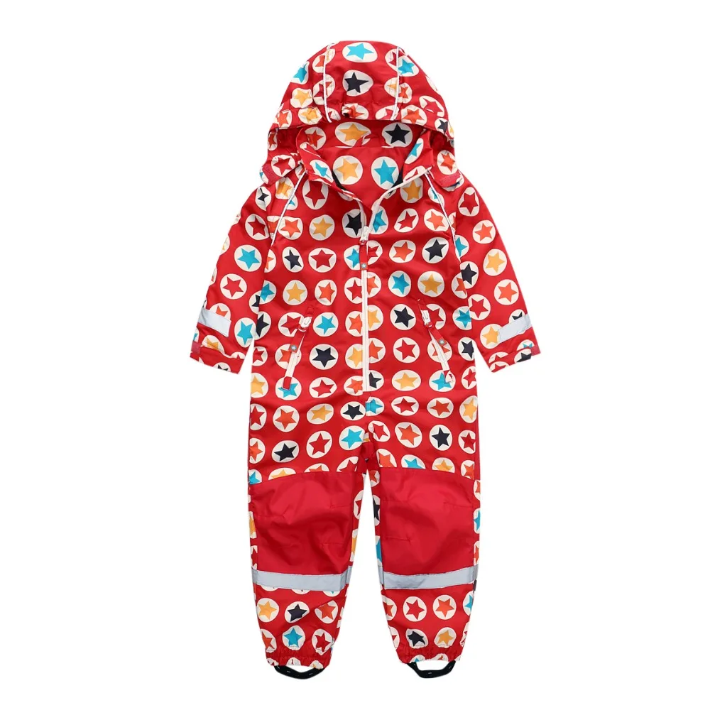 Spring and autumn outdoor children's jumpsuit jacket, boy and girl spring and autumn jumpsuit windproof and waterproof,4 styles