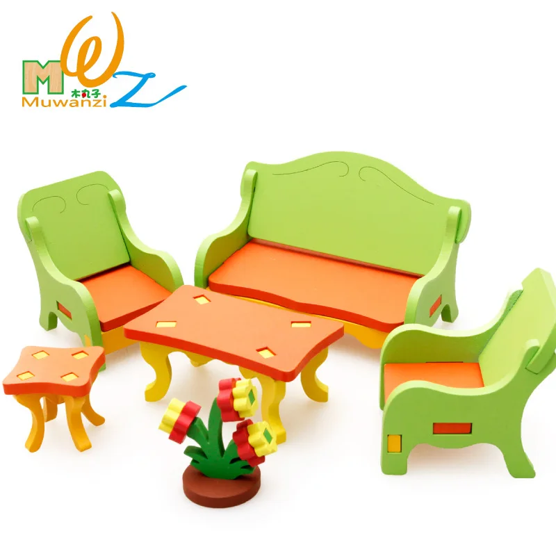Mwz 3d تجميع الأثاث الخشبي لعب مجموعة ل دمية الأطفال كلاسيكي نتظاهر لعبة خشبية التعليمية تجميع الهدايا Mwz 3d تجميع الأثاث الخشبي لعب مجموعة ل دمية الأطفال كلاسيكي نتظاهر لعبة خشبية التعليمية تجميع الهدايا