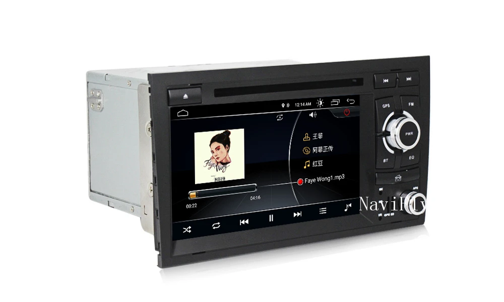 Cheap 2 din Android 8.1 car gps radio dvd player for Audi A4 S4 RS4 2002 2003 2004 2005 2006 2007 2008 auto multimedia head unit WIFI 14