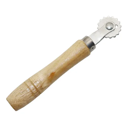 Nest Foundation Wire Embedding Roller Wooden Handle Manual Gear Wire Embedding Beehive Nest Frame Beekeeping Apiculture Supplies