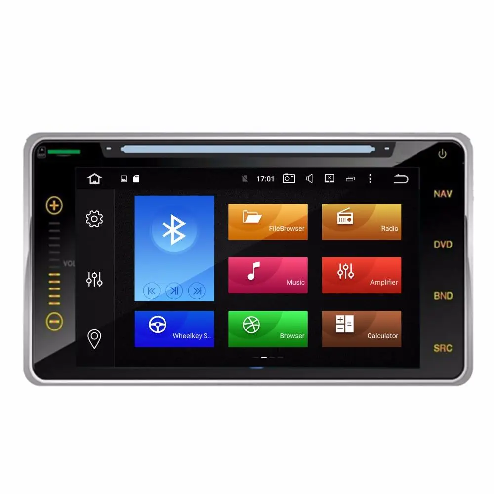 Top 6.95" FULL TOUCH Car DVD player with GPS(optional),audio Radio stereo,AUX,BT/TV,car multimedia headunit for TOYOTA Universal 2