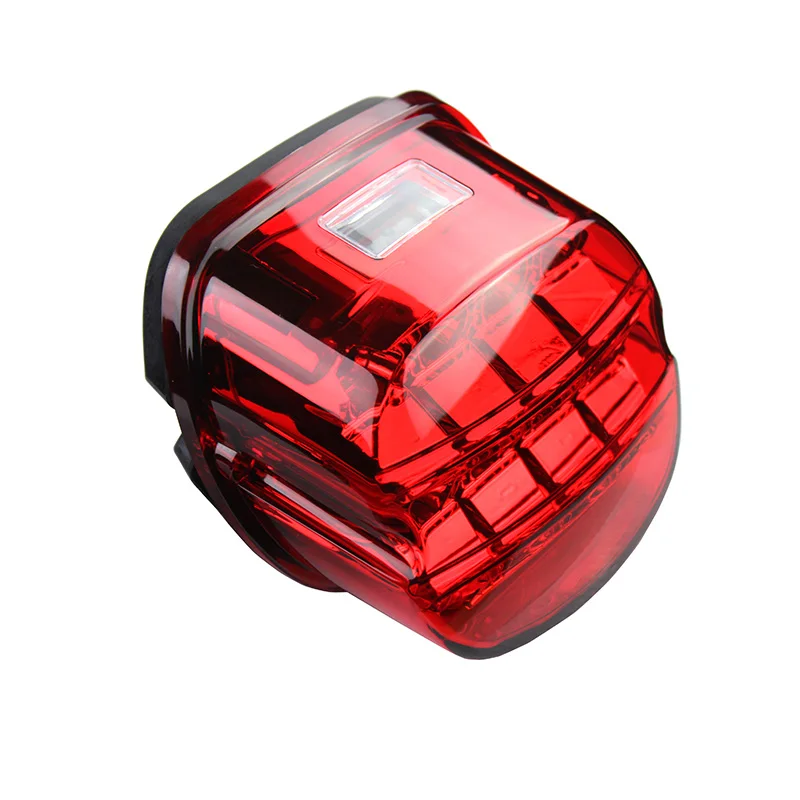 FADUIES Fat Boy FLSTF Night Train FXSTB Softail Sportster Road King Electra Glide Road Glide Motorcycle Led Brake tail light (9)