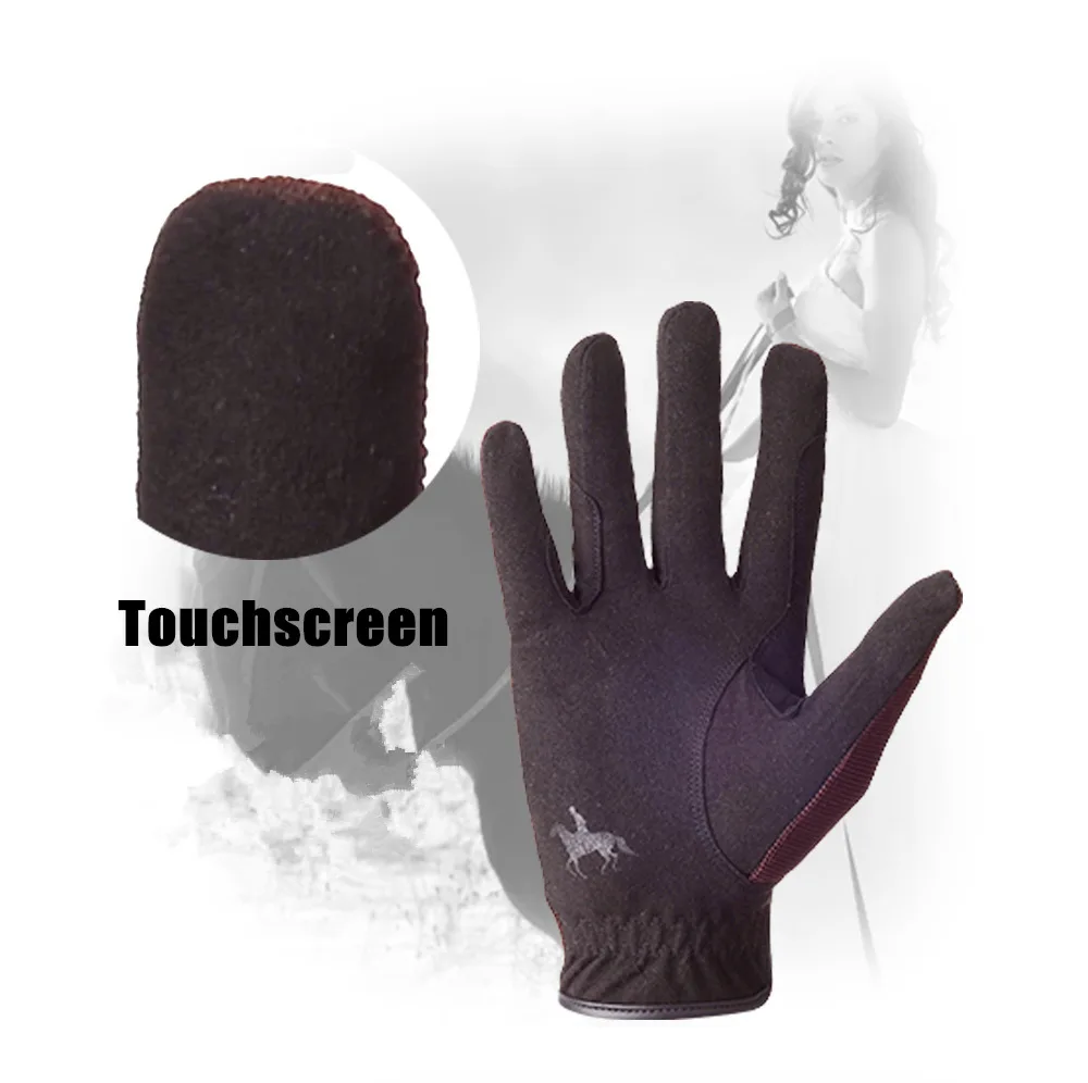 Professional Horse Riding Gloves Breathable and Touchscreen