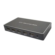 1X4 HDMI 4 К Splitter 1 в 4 из Поддержка 4 К 3D 1080P HDMI 1,4