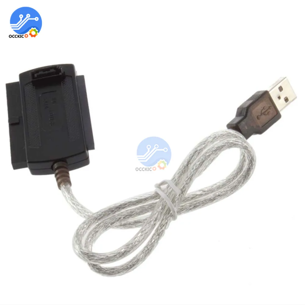 USB 2 0 к IDE адаптер SATA конвертер кабель для 5 3 жесткого диска HDD Кабельный разъем|usb