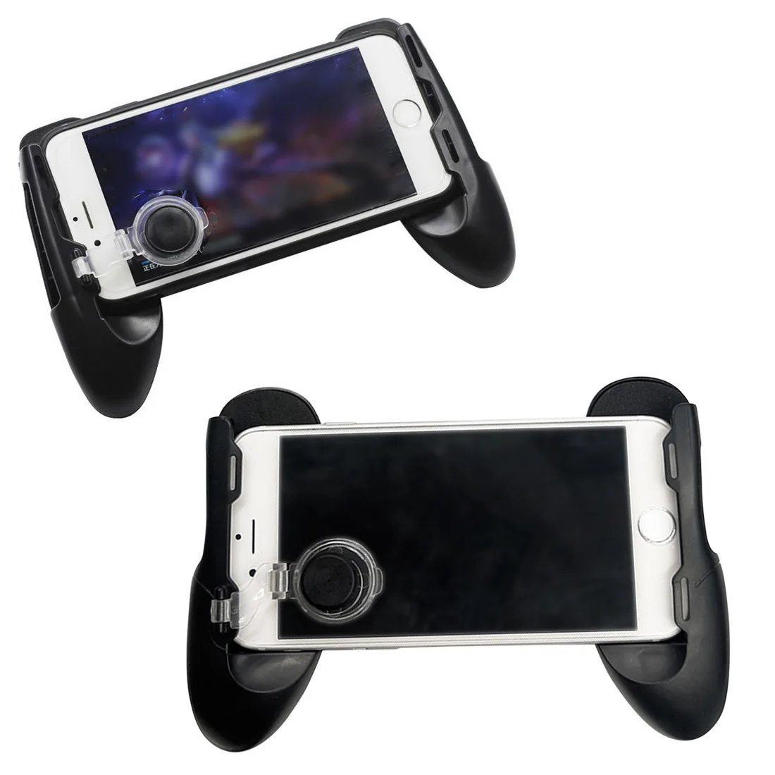 Goede Mobiele Game Controller Gamepad + L1 R1 Trigger Doel Knop L1R1 Shooter + Touch Pad Joystick voor iPhone Android Telefoon gaming