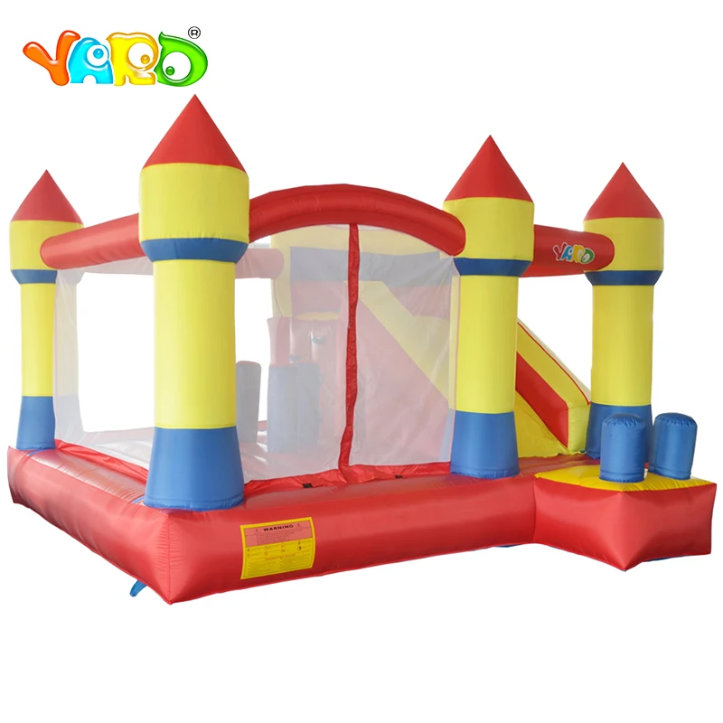 

YARD Bounce House Inflatable Bouncy Castle Obstacle Course Trampoline With Slide Inflatable Castle Ship By Express Free Blower