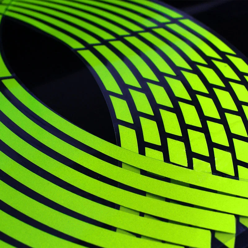 

17 18 Inch Reflective Car Motorcycle Sticker Motorcycle Car Wheel Tire Sticker Reflective Rim Tape